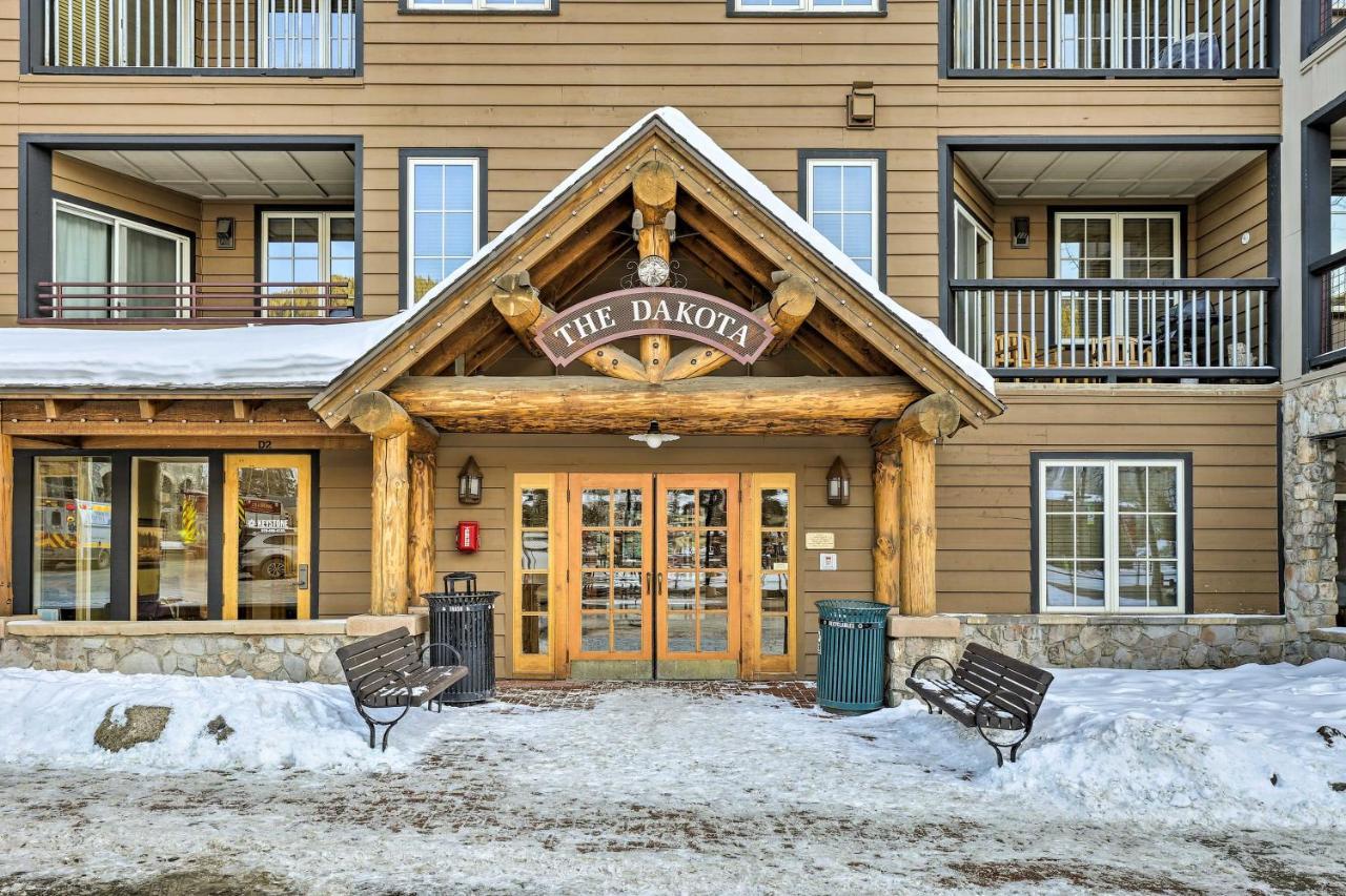 Keystone Ski Condo With Mtn View - Walk To Gondola! Exterior photo