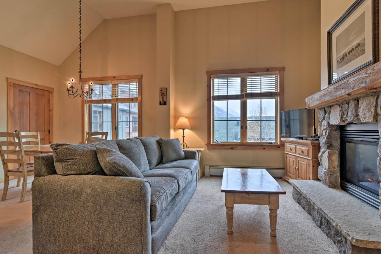 Keystone Ski Condo With Mtn View - Walk To Gondola! Exterior photo