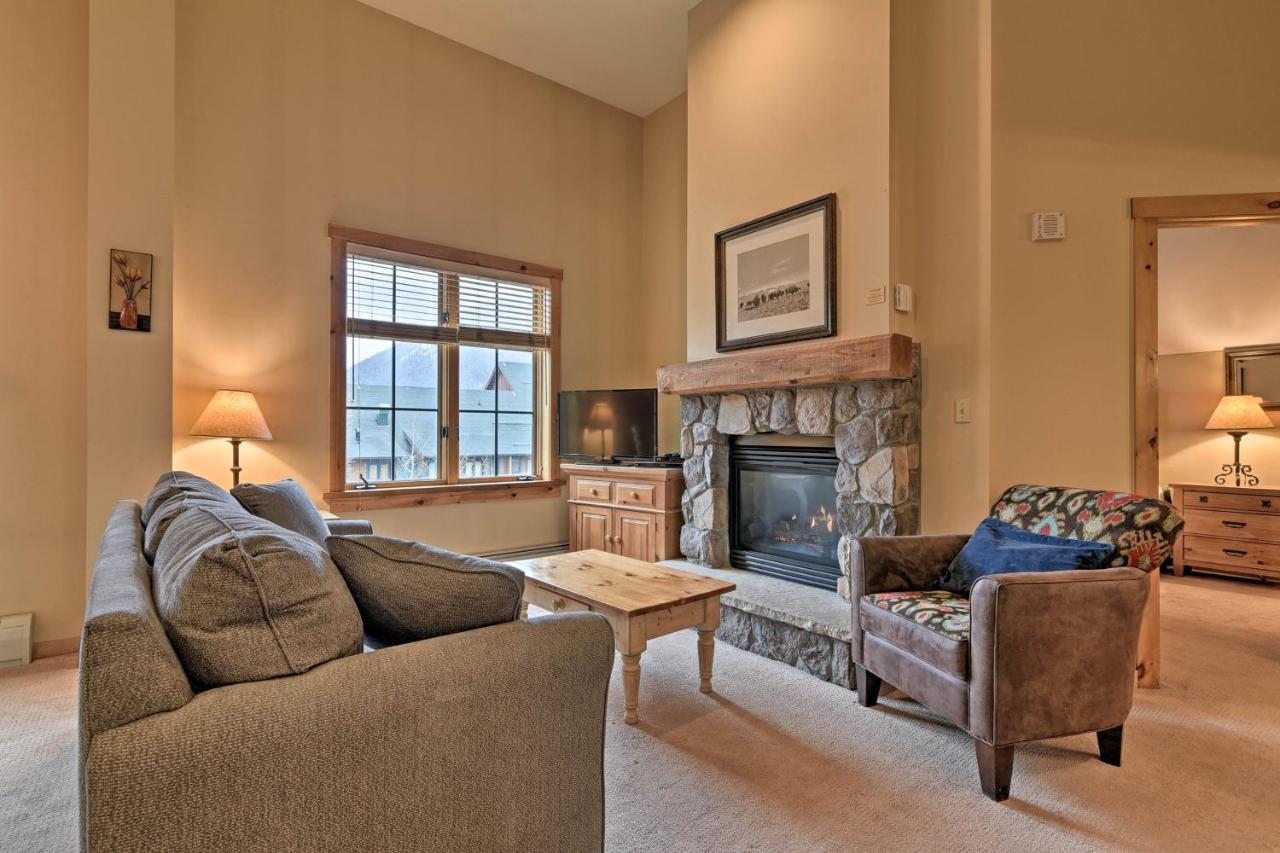 Keystone Ski Condo With Mtn View - Walk To Gondola! Exterior photo